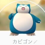 ポケモンGOハットカビゴン色違い欲しす