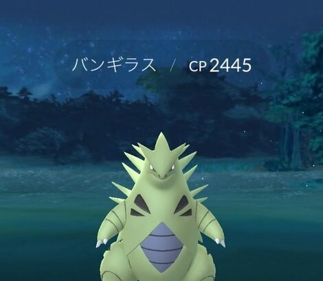 【ポケモンGO】バンギラスのフル強化の為ににXL集め頑張らなくちゃ