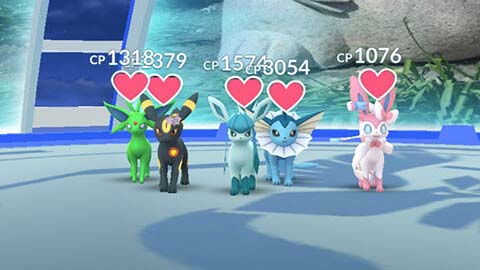 ブイズジムが揃ったの見たことないんだけどｗｗ冒険の日々シーズン ポケモンGO