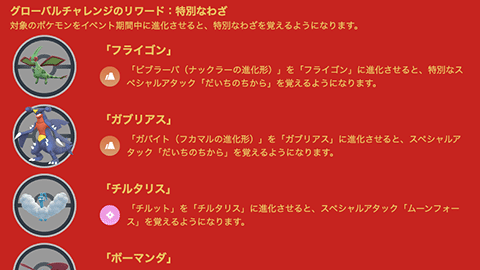 ボーナス発生中ｗｗ特別な技を覚えるポケモンきたｗｗ旧正月イベント ポケモンGO