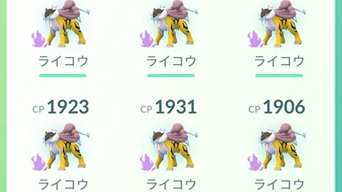 あとは色違いと100%とXL飴だなｗｗシャドウライコウ シャドウ伝説レイド ポケモンGO