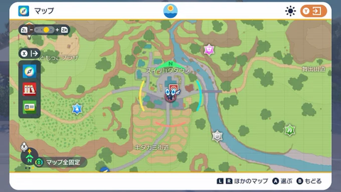 【ポケモンSV】「マップ表示」あと一段階広域表示が欲しかった…