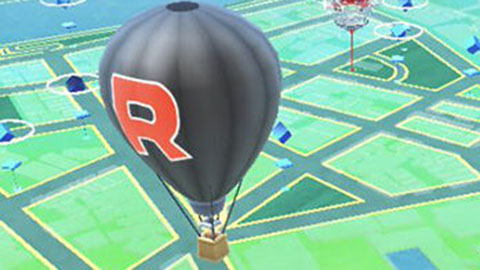 良さそうなシャドウポケモン捕まえたｗｗロケット団の気球増えてるのか？ ポケモンGO