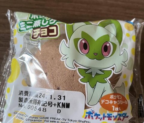 ポケモンパン買ったから開封していく