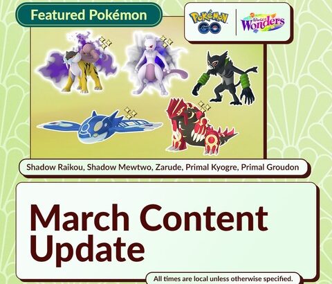 【ポケモンGO】３月「ゲンシグラカイSミュウツー」に対して４月の虚無感が凄い