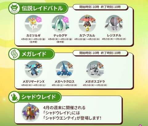 【ポケモンGO】4月13日は「メガヘラクロスデイ」メガルカ、メガミュウツー来るまでの格闘トップ？