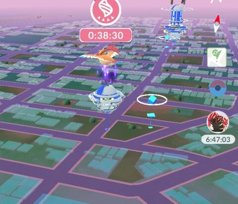 【ポケモンGO】最近のジム回りの表示バグ、タマゴの色と出て来るポケモンが一致しない