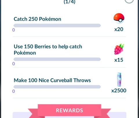 【ポケモンGO】「道具ワンダー：続行リサーチ」一番キツそうチャレンジは