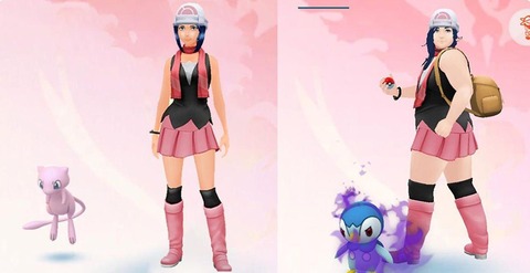 【ポケモンGO】冷静に考えて「アバターをデブにしたい」って思う奴はまず居ないのでは