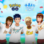 【ポケモンGO】チームコラボでブイズTシャツ貰えるやつって2人3人チームでも貰えんのかな？