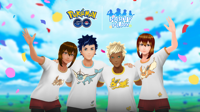 【ポケモンGO】チームコラボでブイズTシャツ貰えるやつって2人3人チームでも貰えんのかな？