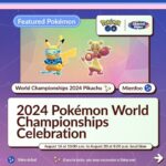 【ポケモンGO】「ポケモWCS2024の記念イベント」8月16日～20日開催