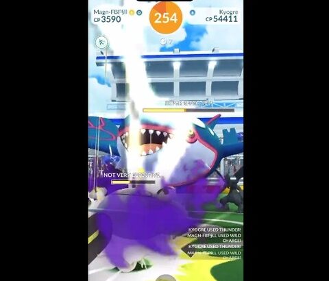 【ポケモンGO】レイドボスの技2連打が想像よりヤバい