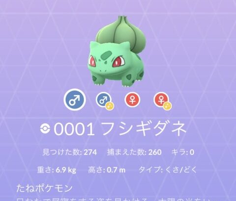 【ポケモンGO】図鑑からサイズ記録が消滅