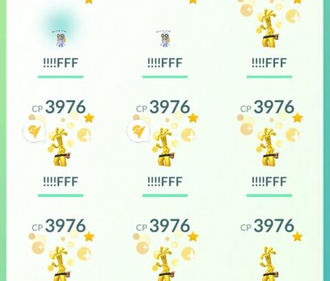 【ポケモンGO】コレクレー100％を12匹集めた男