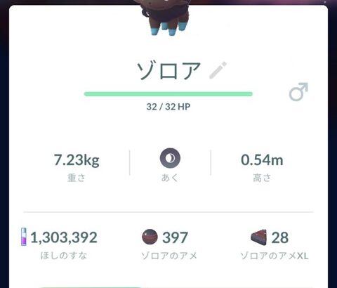 【ポケモンGO】色違いゾロアを求めて