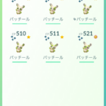 【ポケモンGO】パッチールコンプ勢