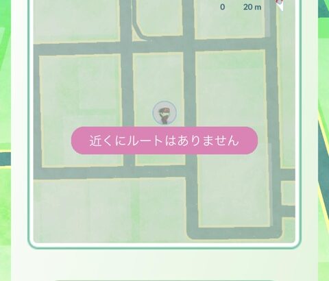 【ポケモンGO】先月久々に「ルート」やったらと通った道捕捉してくれるようになってた