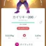 【ポケモンGO】ダイマックスカイリキー、こいつキョダイマックスが後に控えてるけど今やるべきなのか？