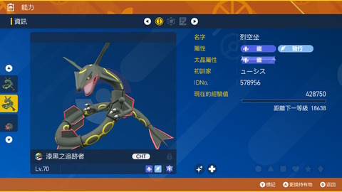 【ポケモンSV】黒レックウザにNNつけるなら何にする？