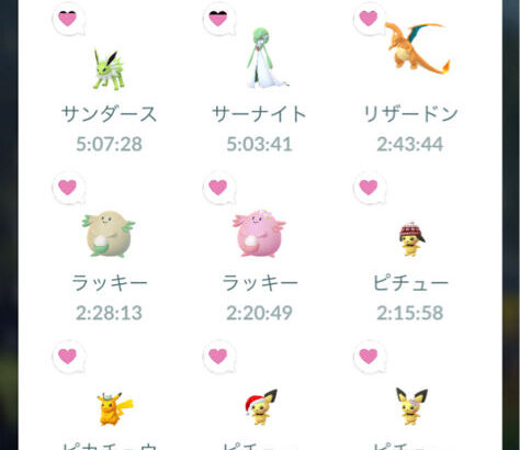 【ポケモンGO】「ジム防衛用のポケモン」何揃えてる？