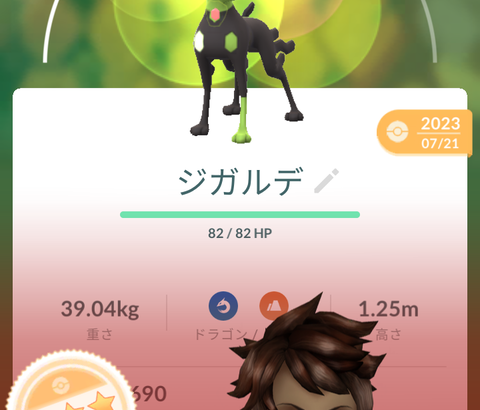 【ポケモンGO】ジガルデ糞個体被害者！おかげで「ルート」やる気が起きない問題